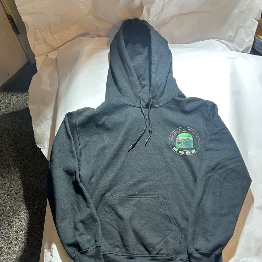 Star Wars Boba Fett Bounty Hunter Black Graphic Hoodie